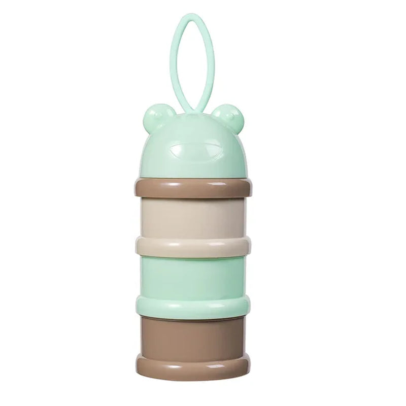 Portable Baby Milk Powder Container 3 Layer Food Container Infant Feeding Mix Container Layered Milk Powder Dispenser Snack Cup