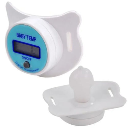 Infants Baby Practical Digital Temperature Pacifier LCD Nipple Oral Thermometer Mouth Alarm Electronic Gadgets Temperature