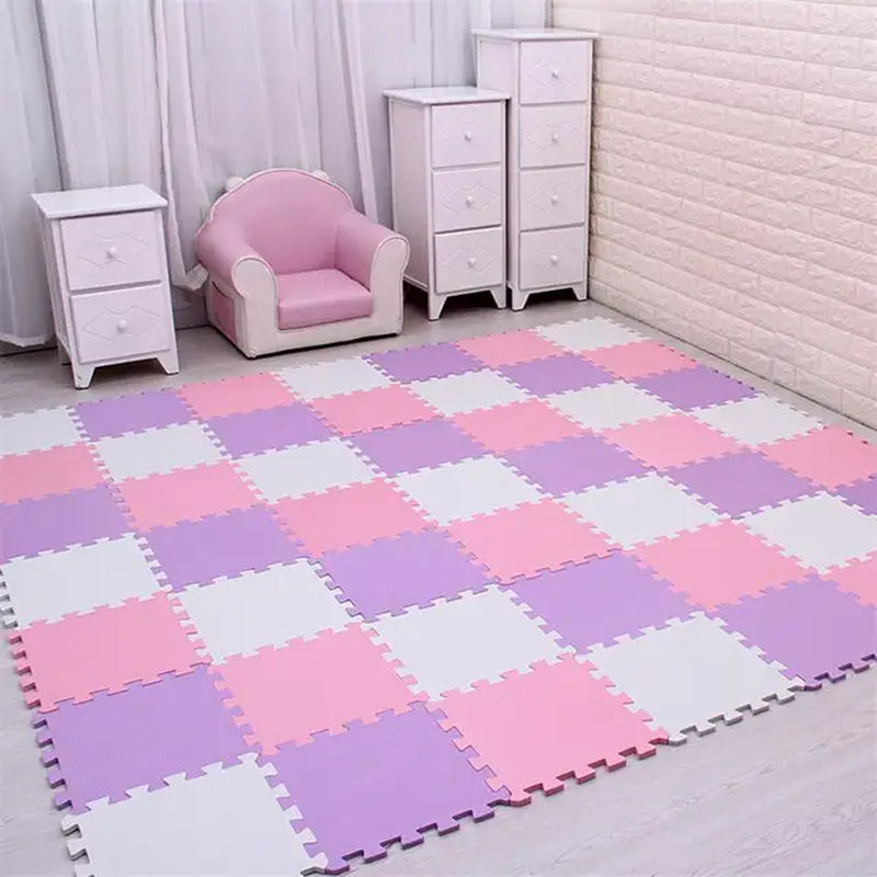 Baby EVA Foam Puzzle Play Mat /Kids Rugs Toys Carpet for Childrens Interlocking Exercise Floor Tiles,Each:29Cmx29Cm