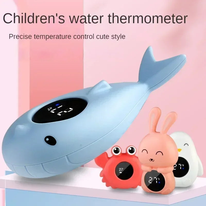 Baby Bath Temperature Meter Floating Digital Water Baby Bath Temperature Meter LED Display Temperature Tester Safety Cartoon