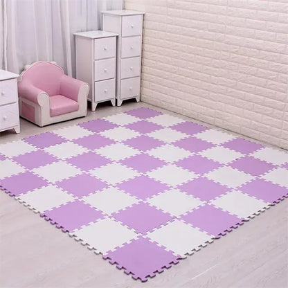 Baby EVA Foam Puzzle Play Mat /Kids Rugs Toys Carpet for Childrens Interlocking Exercise Floor Tiles,Each:29Cmx29Cm