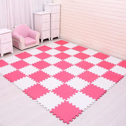 Baby EVA Foam Puzzle Play Mat /Kids Rugs Toys Carpet for Childrens Interlocking Exercise Floor Tiles,Each:29Cmx29Cm