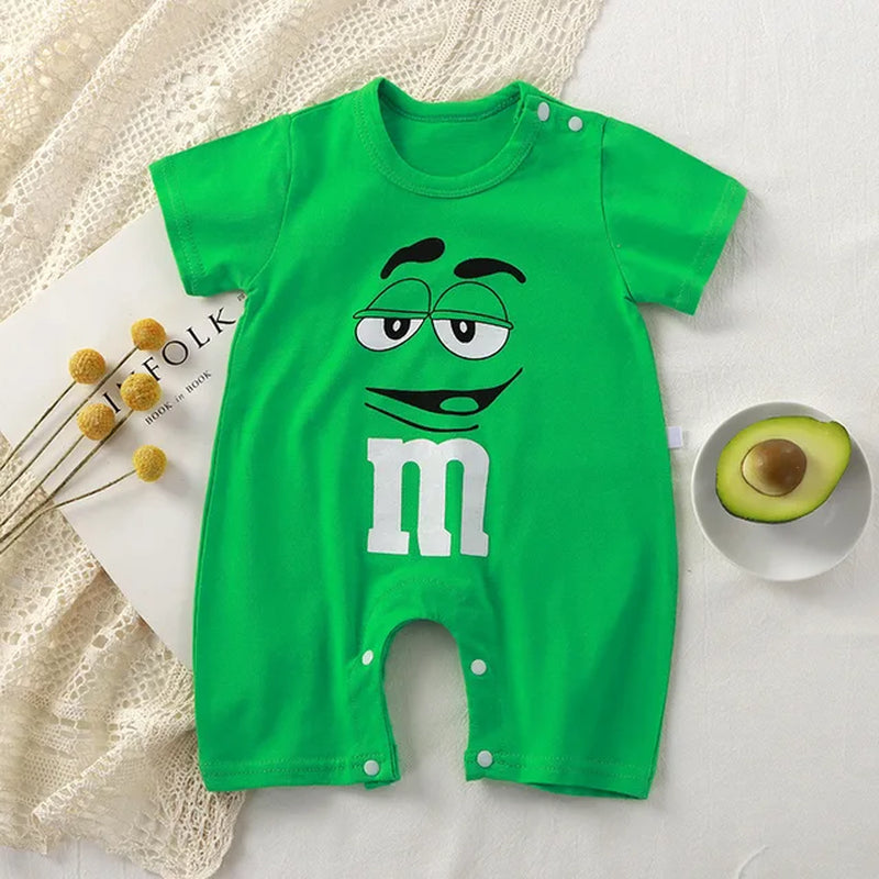 2023 Summer Infant Toddler Bodysuits Baby Boys Girls Cotton One-Pieces Newborn Casual Soft Short Sleeve Romper Jumpsuit Romper