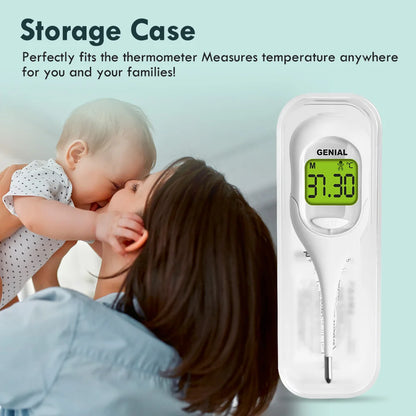 8 Sec Fast Reading Digital Oral Thermometer for Adult, Kid and Baby, Oral,Underarm Temperature Measurement for Fever