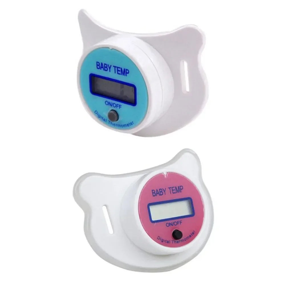 Infants Baby Practical Digital Temperature Pacifier LCD Nipple Oral Thermometer Mouth Alarm Electronic Gadgets Temperature