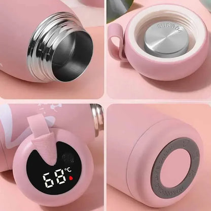 320Ml Stainless Steel Thermos Water Bottle for Children Smart Insulation Cup Temperature Display Thermal Mug Insulated Bottle