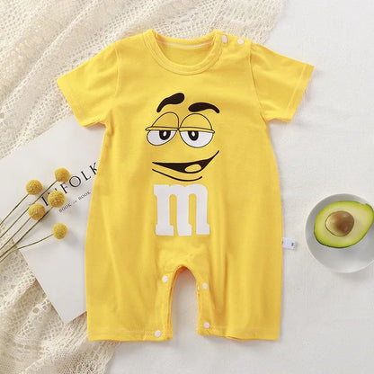 2023 Summer Infant Toddler Bodysuits Baby Boys Girls Cotton One-Pieces Newborn Casual Soft Short Sleeve Romper Jumpsuit Romper